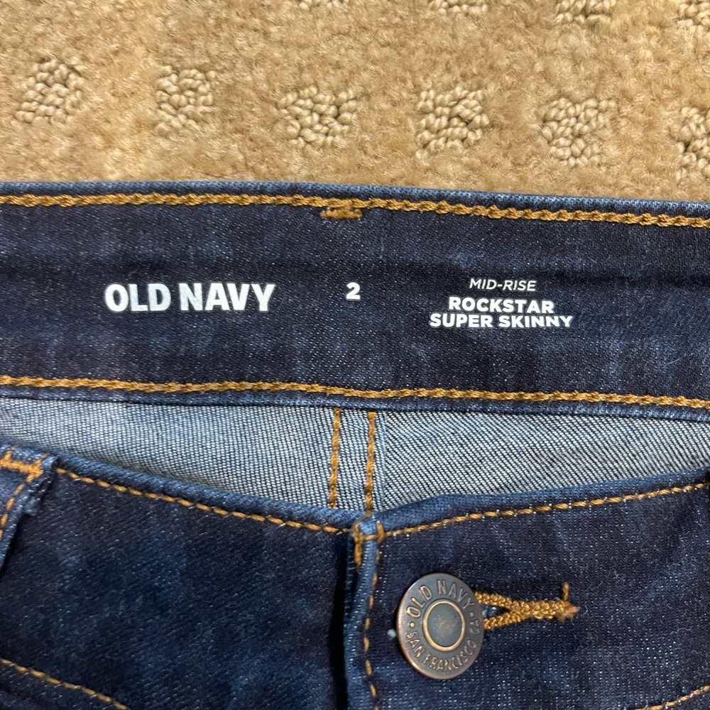 Old Navy Jeans mid rise super skinny - Picture 4 of 4